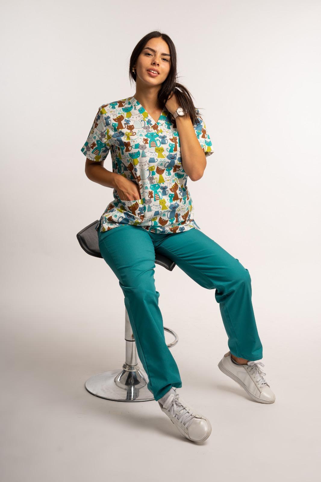 Casaca Estampada Cat