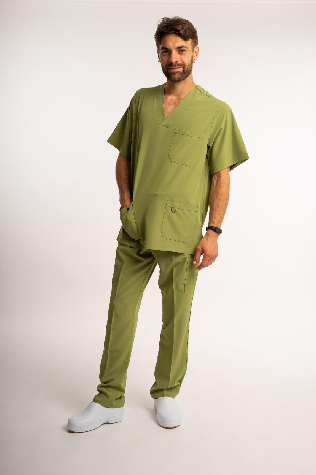 Spandex Unisex Verde Oliva