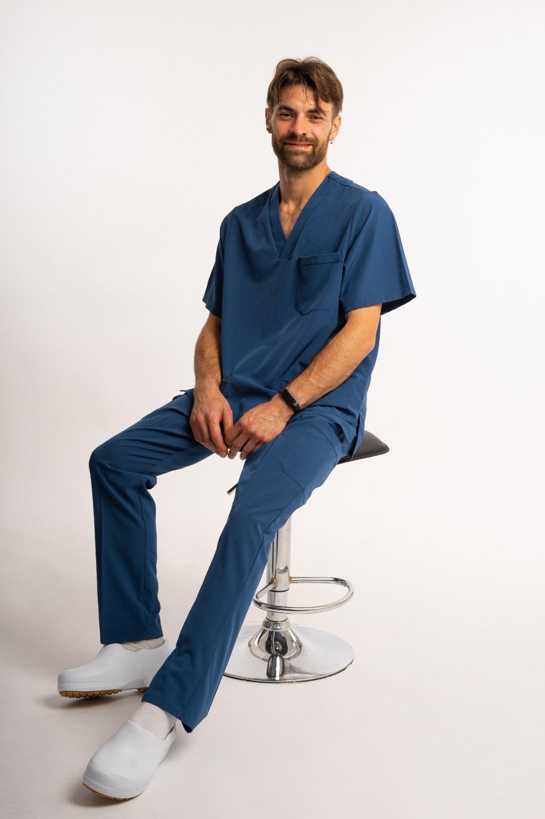 Spandex Unisex Azul Petróleo