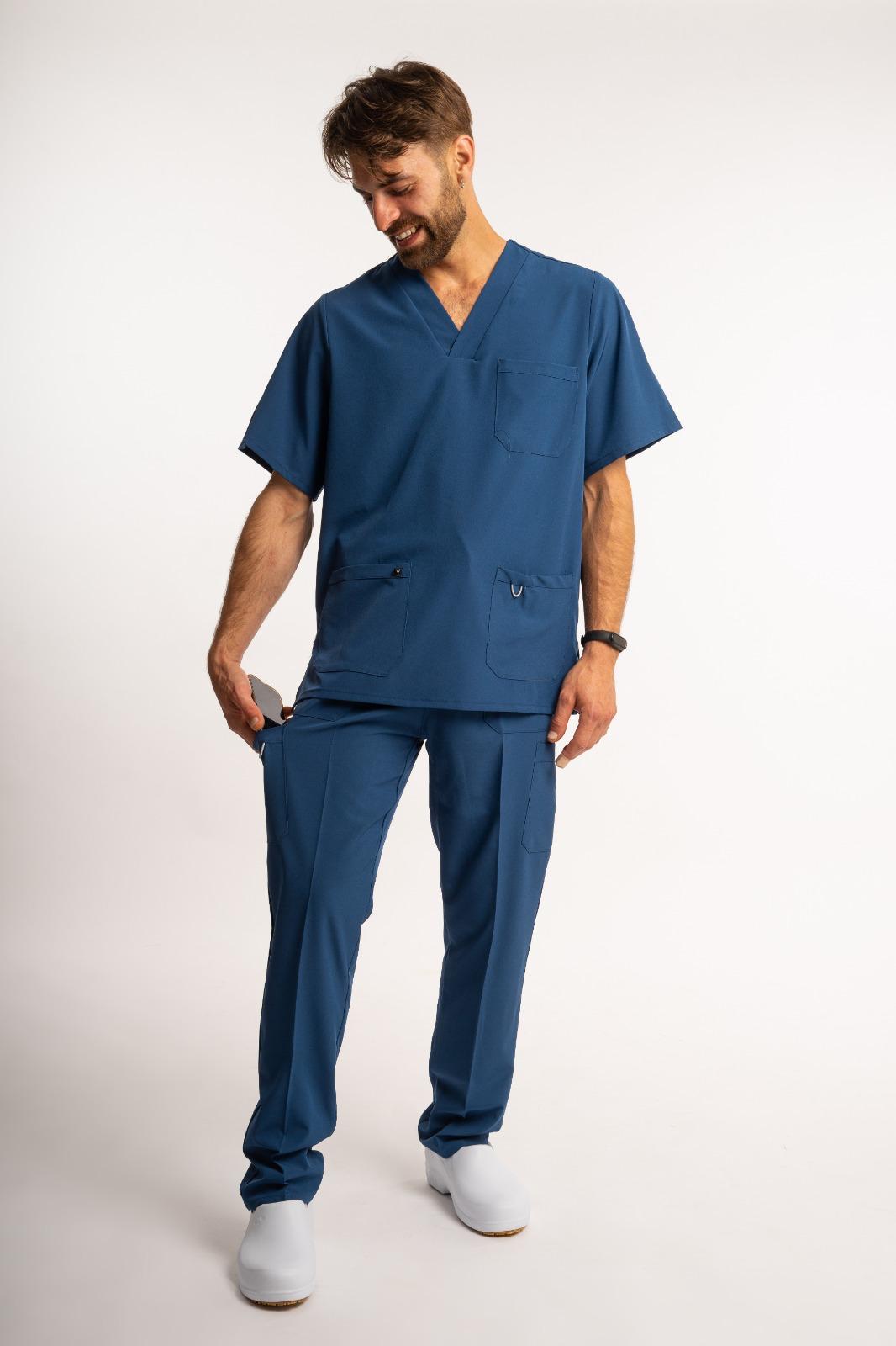 Spandex Unisex Azul Petróleo