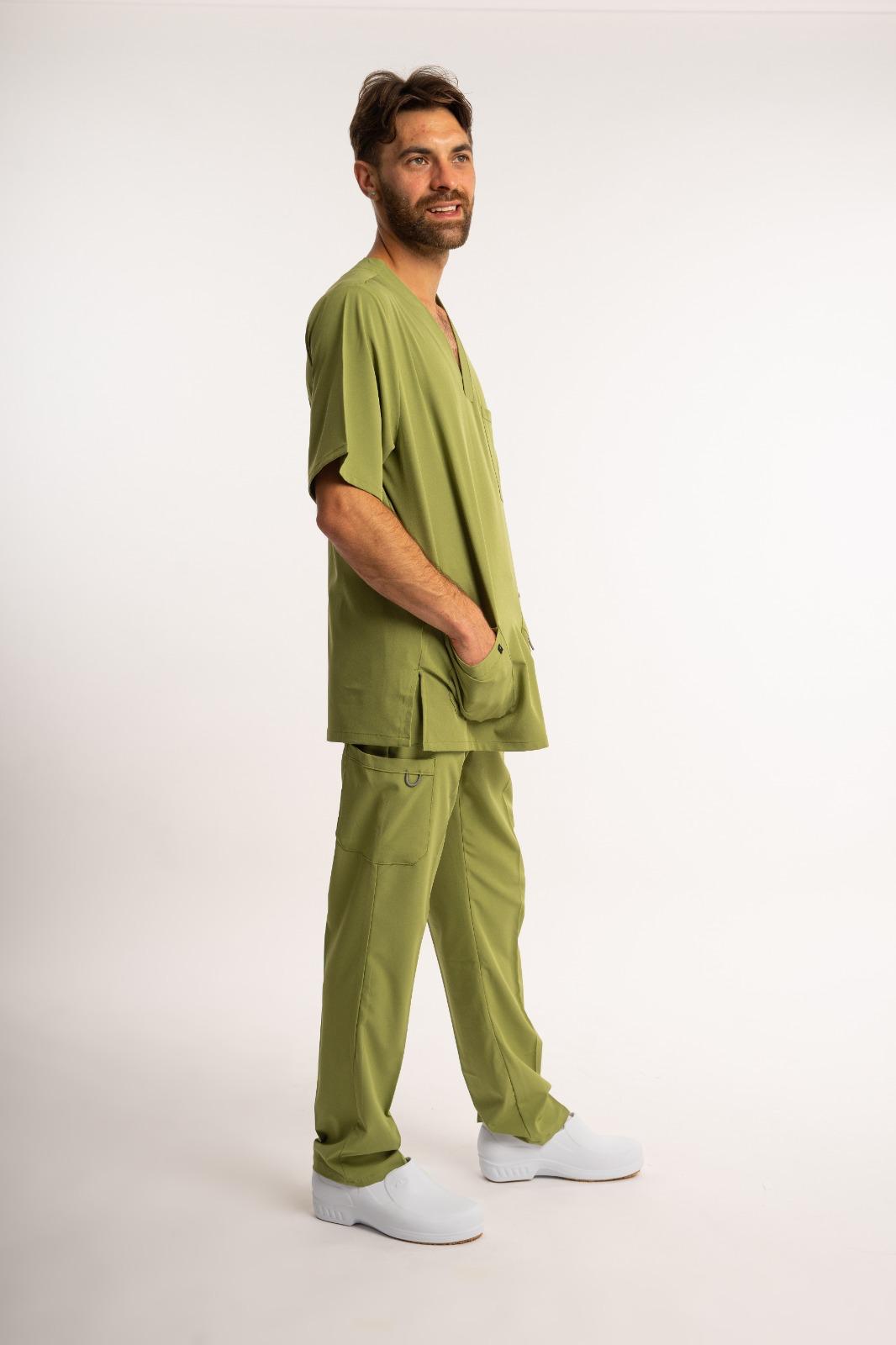 Spandex Unisex Verde Oliva