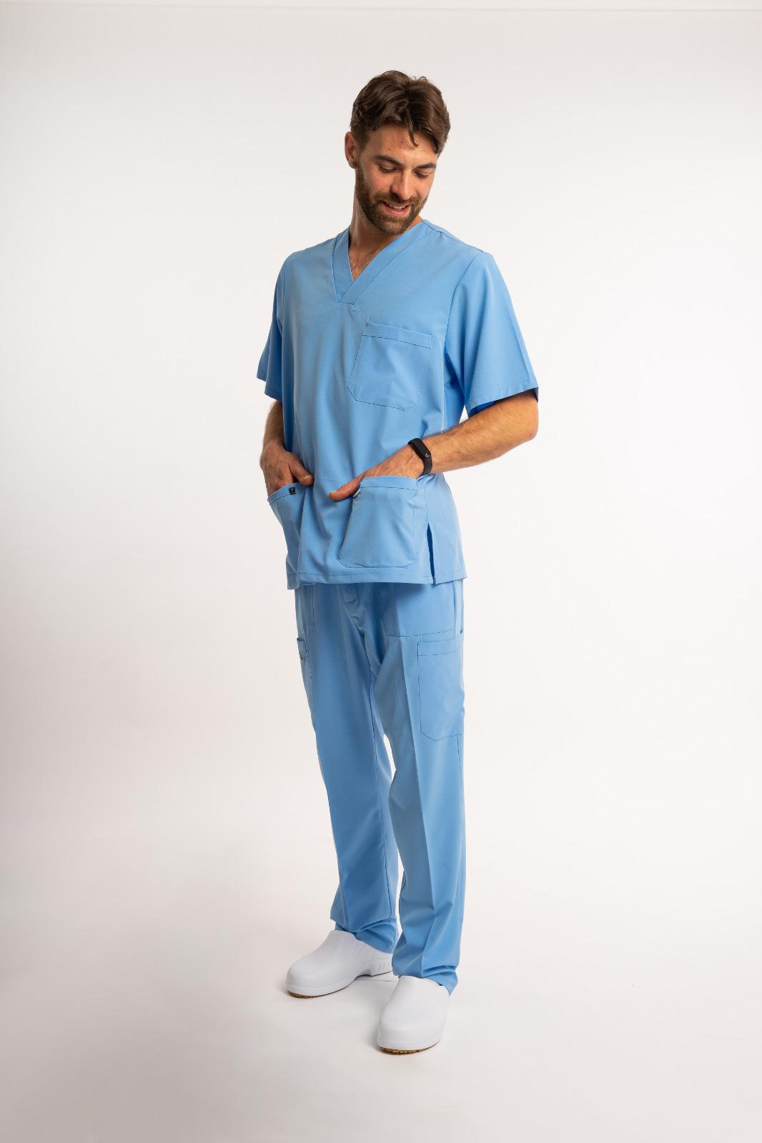 Spandex Unisex Celeste