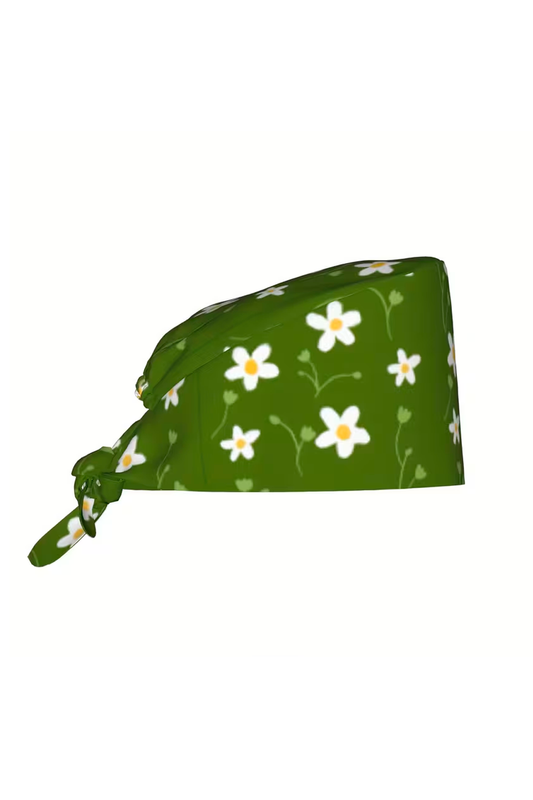 Gorra Médica Flores